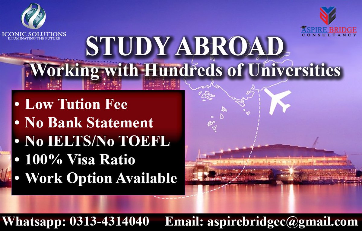 aspire_bridge's tweet photo. To get more information for Admission, Follow us on
Instagram 👉https://t.co/kQVHKdux0i 👈

To know more or explore contact us on -:
Email ID: 📩aspirebridgec@gmail.com
Whatsapp. 03134314040
phone: ☎04236531947 https://t.co/zTq7W4rKUM