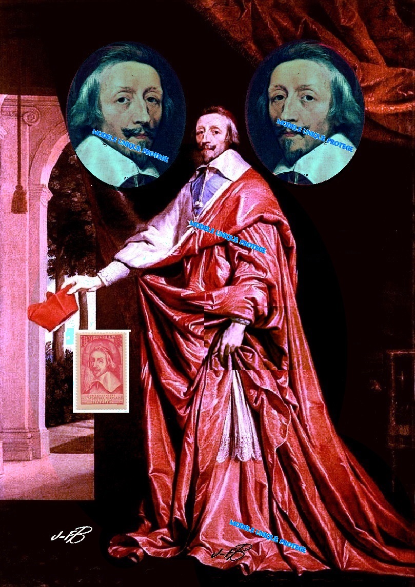 barbierjeanf's tweet photo. Cardinal de Richelieu, Armand du Plessis, montage photo unique, art numérique, Académie Française, vintage, décoration murale.
#cardinaldeRichelieu #éminencerouge #artdigital #montagephoto #faitmain #modèleunique #décorationmurale #histoiredeFrance #objetvintage #impressiondart https://t.co/nZ4w097QX7