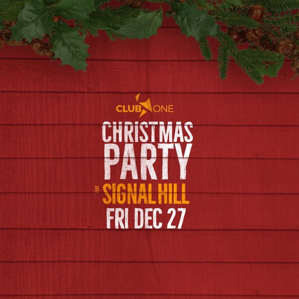 ClubOneNL's tweet photo. Merry Christmas and seasons greetings everyone!
Join us for the Club One Christmas Party with Signal Hill! 
Friday night, advance tickets only $15! 🎅
Available online or your nearest Orangestore! https://t.co/5JSxKgfukS https://t.co/rx0TbxMcPS
