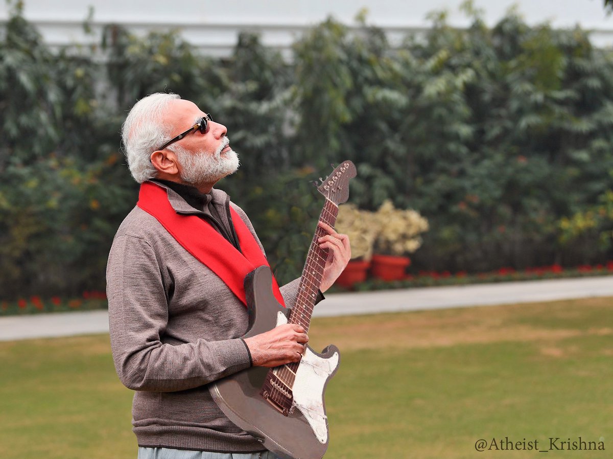 Riyaagrahari8's tweet photo. #CoolestPM
#RockstarModi
Via....@Atheist_Krishna https://t.co/GVjJzq4nJe