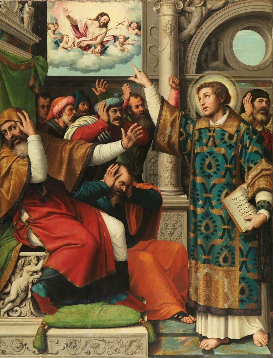 San Estevo, mártir por predicar a Verdade aos xudeus, roga por nós.