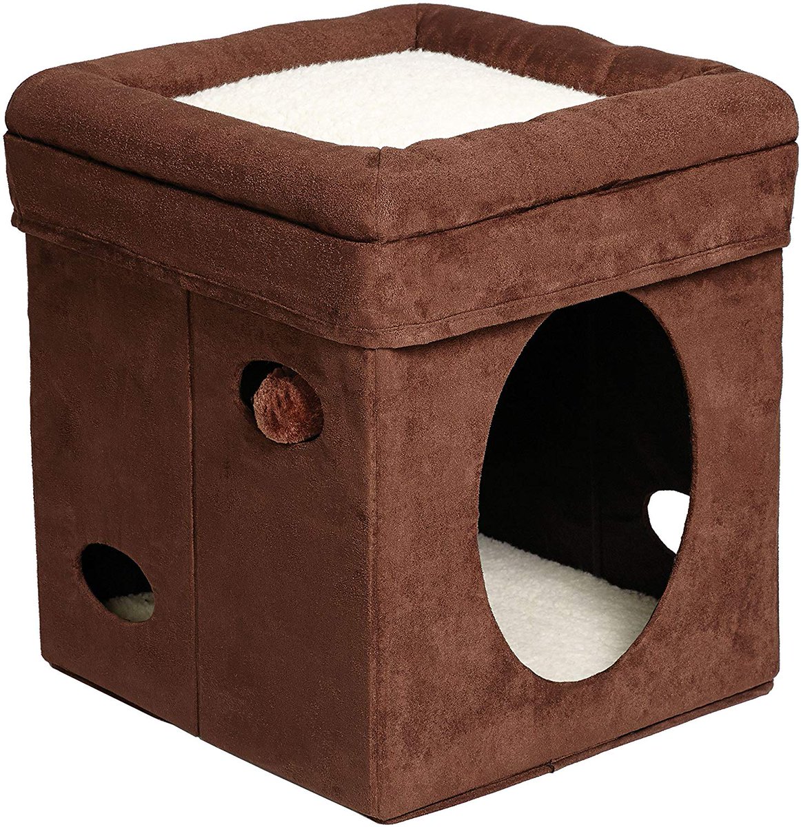 jane_maryellen's tweet photo. https://t.co/NZ19yaqmk7
The "Original" Curious Cat Cube by MidWest! This cat cube measures 15.5"W x 15.5"L x 16.5"H when assembled, brown faux suede & synthetic sheepskin
https://t.co/NZ19yaqmk7
#catcube #Midwest #cat #kitten #house #home https://t.co/BMPontYEl2