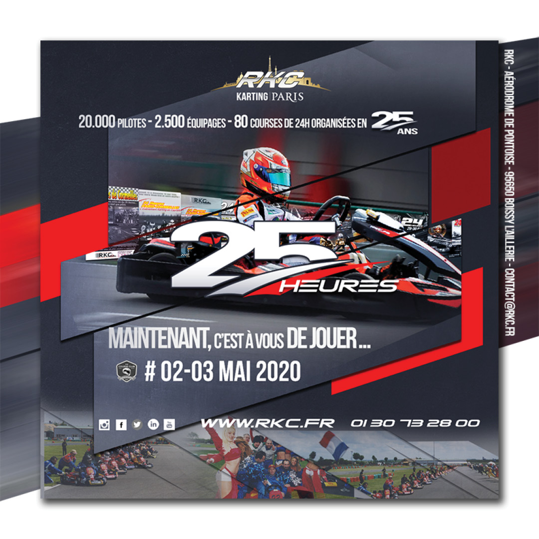 Optimisez votre classement SWS : l’édition 2020 durera 25 heures + 1 tour !

➡️ Selon le nouveau règlement SWS, ceci permettra aux participants de marquer un maximum de points pour se qualifier à la finale intercontinentale 🌎

#25hkarting #25hRKC #karting