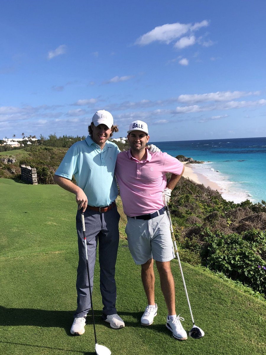 BDAMilkman's tweet photo. Great #BoxingDay golf #outhere with son in law and son in law to be at the wonderful #midoceanclub ! https://t.co/jw66pDgwDb
