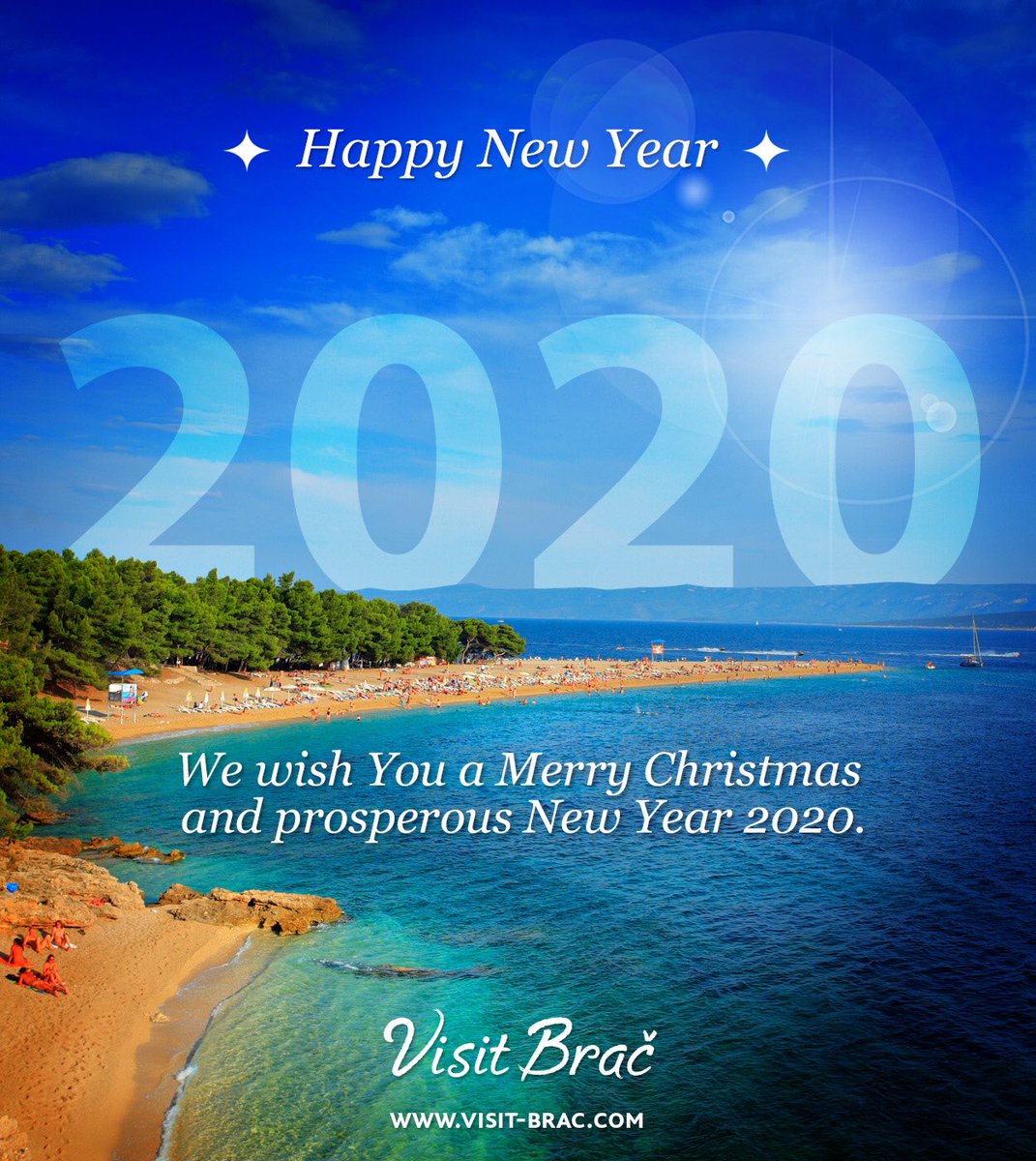 VisitBrac's tweet photo. We wish You a Merry Christmas & prosperous New Year 2020. ✨ #VisitBrac https://t.co/lhVSCbZeOs https://t.co/RGnrcf5DIC