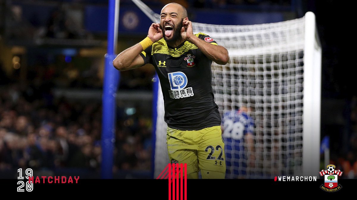 You’re quiet tonight @masonmount_10 🤫😆 #saintsfc
