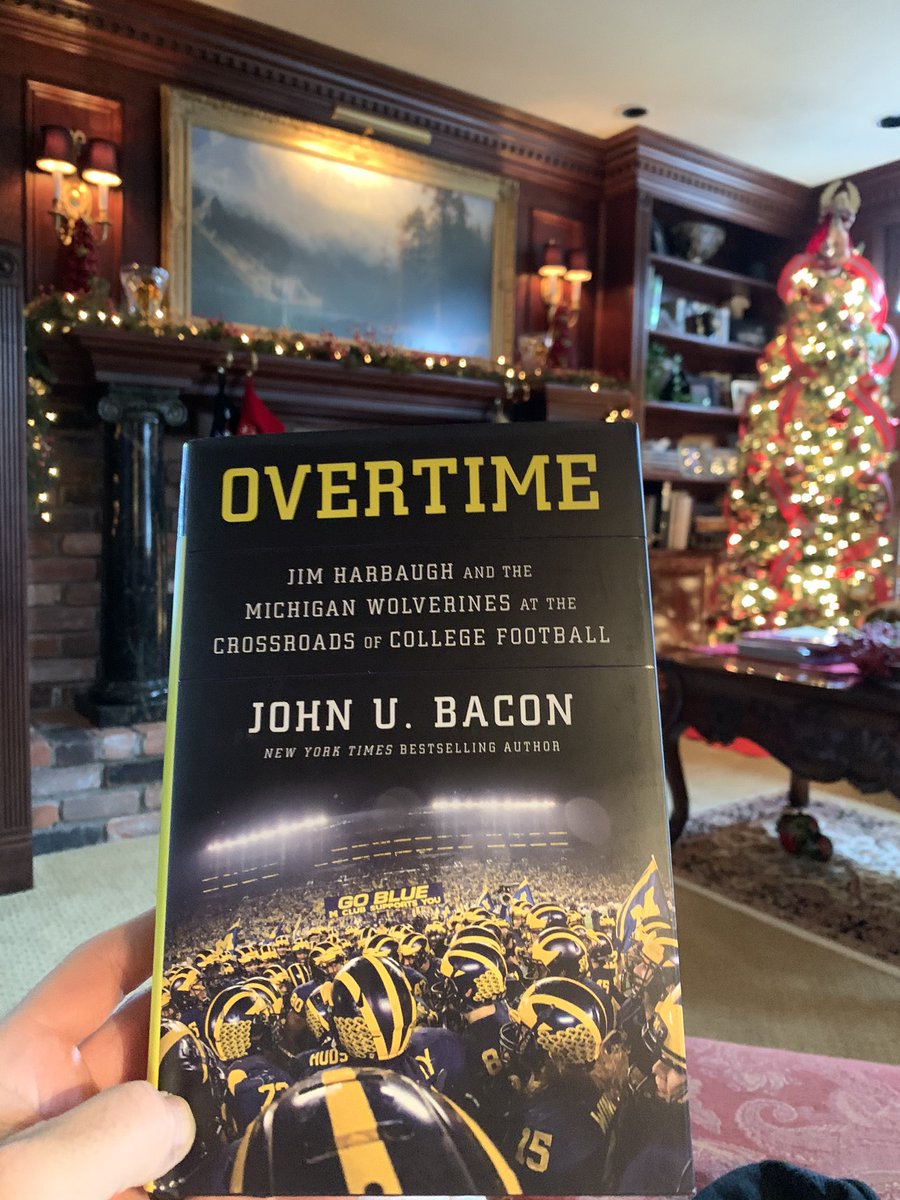 askteacherzcom's tweet image. Completely Enthralled with my BDay/XMas Gift. Overtime by @Johnubacon is a great read @mgoblog @UMichFootball @jimbrandstatter #GoBlue #CollabEd