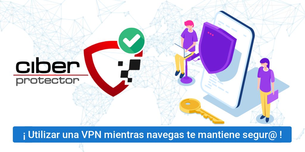 Porque la utilización de una VPN es fundamental para mantener tu seguridad en Internet evitando que puedan acceder a tus movimientos por la red. 👾
Conéctate a la VPN de #CiberProtector desde Windows 10 ciberprotector.com/guias/como-con… 🛡😉👍
#redsegura #ciberseguridad #navegaseguro