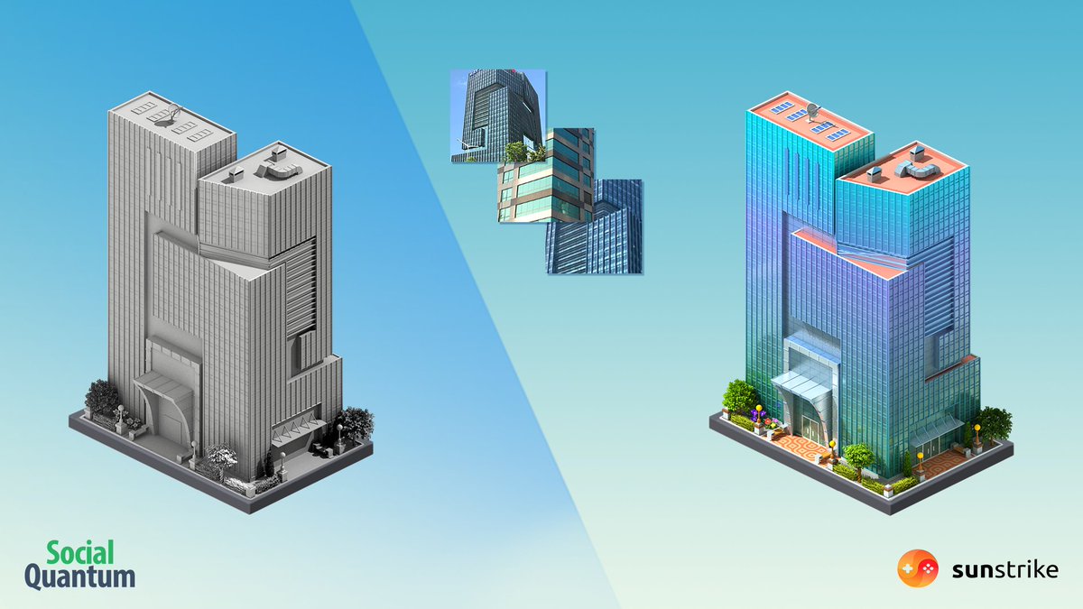 SunStrikeStudio's tweet photo. Some magnificent buildings for Megapolis game, created by our team. Social Quantum Ltd©
You can find more at Artstation: https://t.co/vSYPfvxZRP
Download the game: https://t.co/7ugQcJZ2nL
#Digital3D #GameArt #Architecture #Megapolis #3D #SocialQuantum #SunStrikeStudios #GameDev https://t.co/bbvWh4gZjB