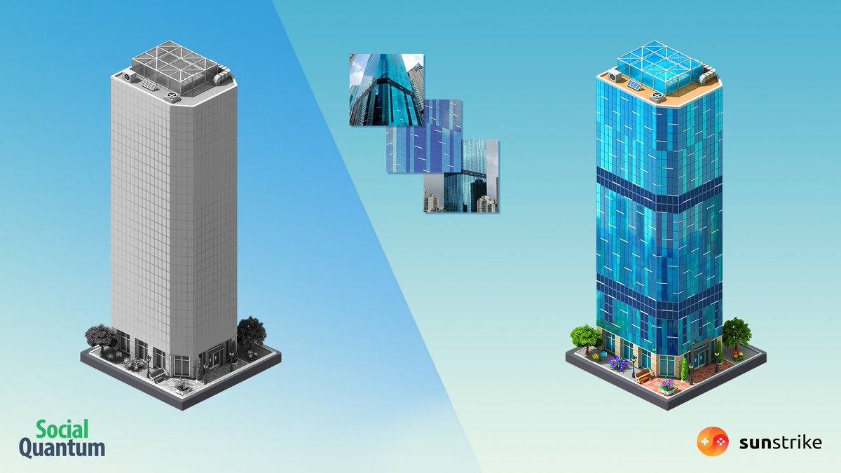 SunStrikeStudio's tweet photo. Some magnificent buildings for Megapolis game, created by our team. Social Quantum Ltd©
You can find more at Artstation: https://t.co/vSYPfvxZRP
Download the game: https://t.co/7ugQcJZ2nL
#Digital3D #GameArt #Architecture #Megapolis #3D #SocialQuantum #SunStrikeStudios #GameDev https://t.co/bbvWh4gZjB
