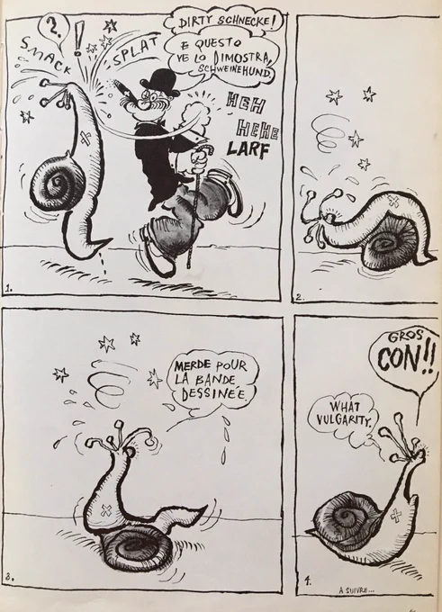 Ronald Searle, bande dessinée, comic page 