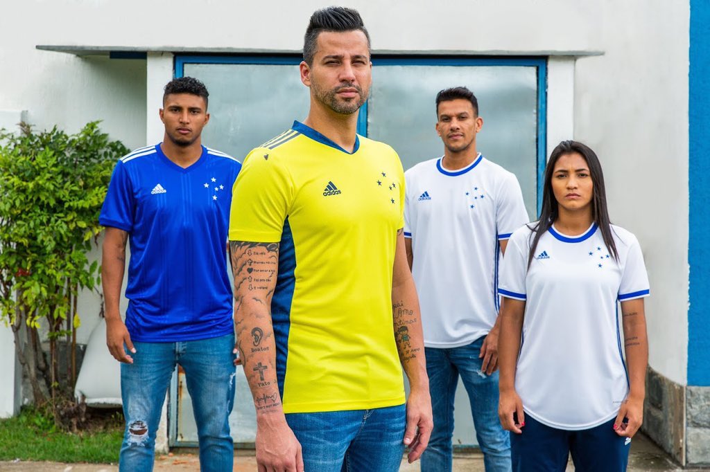 camisa azul cruzeiro adidas