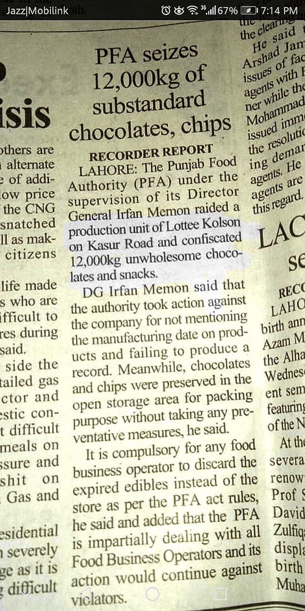 nomanaziz83's tweet photo. #Kolson
#PFA
#Food
#MNC
#NBC
@iamlyari https://t.co/fAhy785DcX