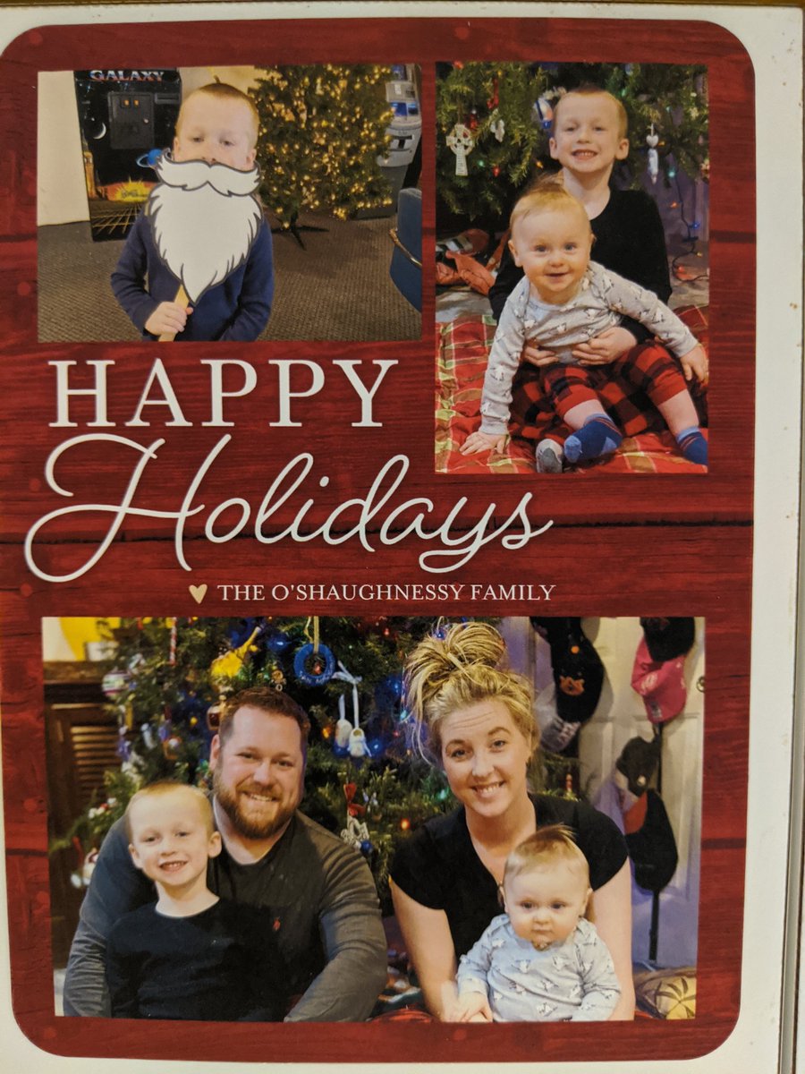 Merry Christmas from the O'Shaughnessy Family!