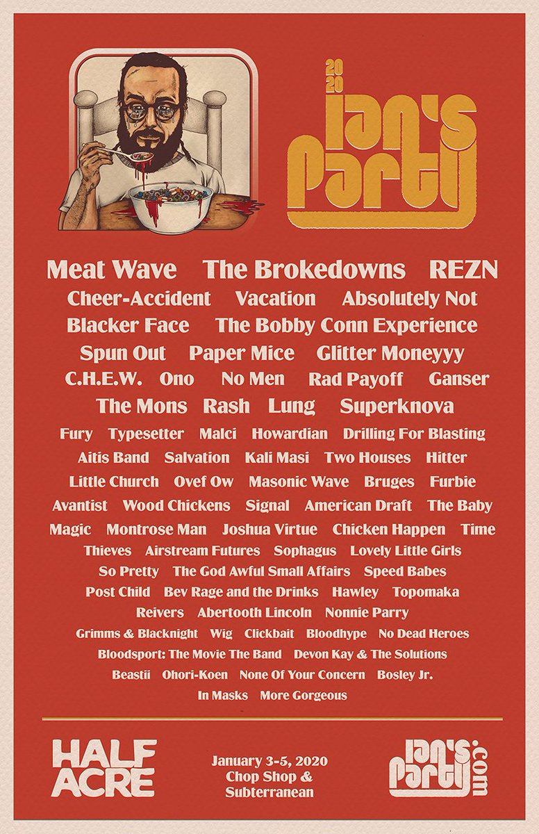 [NEWS] Ian’s Party 2020 Announces Daily Schedules, Single Day Tickets On Sale Now - mailchi.mp/e8a7a75fee82/i…