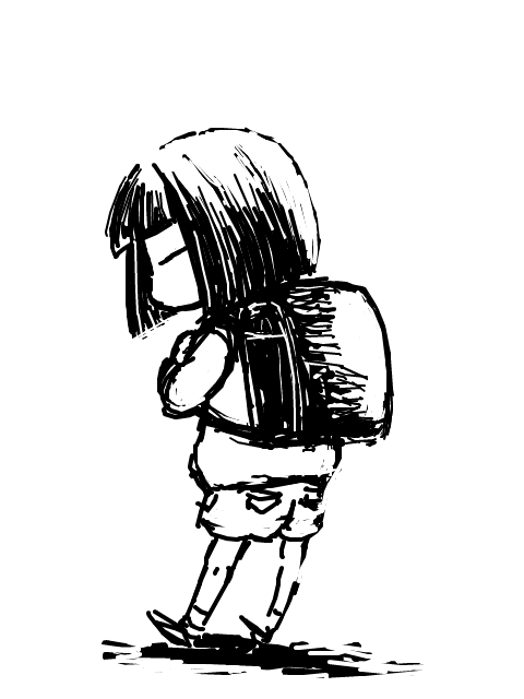博士と教授とランドセルの漫画
二人とも幼少期は背が低かったという捏造注意 