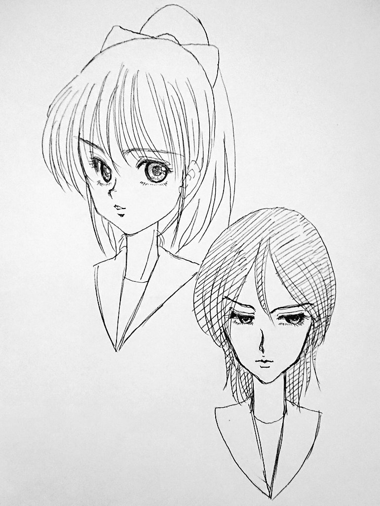 おねねこは
2019年6月から
描き始めているのですが
絵柄が全く
安定していませんw 