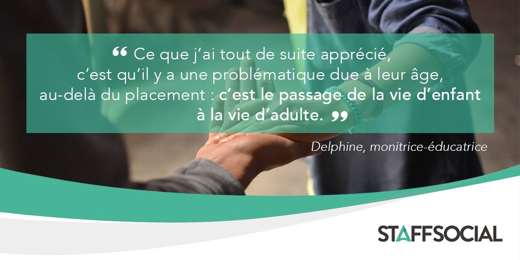 Staffsocial's tweet photo. Quel est le quotidien d'un moniteur #éducateur ? Quelles sont les qualités requises ? Delphine, monitrice éducatrice auprès d'adolescents en #MECS nous partage son parcours, ses missions et son plus beau souvenir 👉🏼 https://t.co/EtDzhS6fML

#Témoignage #Educspé #TravailSocial #ES https://t.co/FGFPq0o3XG
