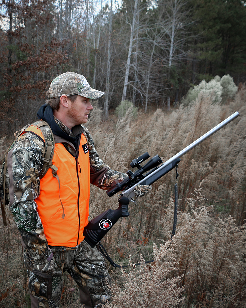TCArmsCo's tweet photo. Do you get the day after holiday blues? Reconnect with the outdoors. Hunting can help relieve stress and improve your mental health. #tcarms #tcencore #prohunter #holidayblues #hunting #outdoors #metime #rivaltv @VortexOptics https://t.co/FZvNo0pWEe