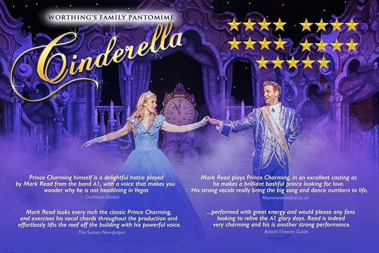 A1uk Some Amazing Reviews Of Markreadmusic Don T Miss Your Chance To See Mark In Cinderella At Worthing Pavillion Finishing On Jan 5th Only 19 Shows Left Markread