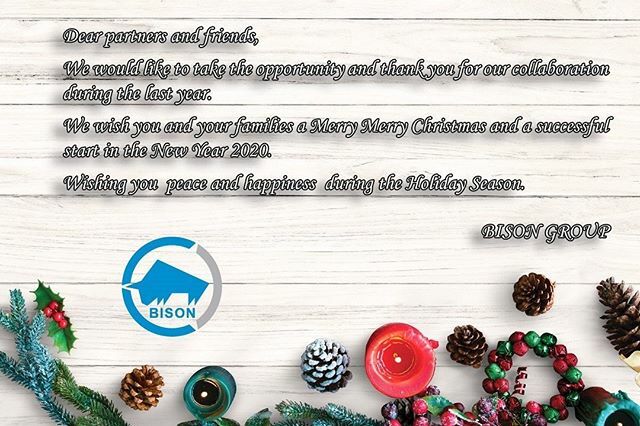 BISONUSACorp's tweet photo. Happy Holiday Season, thank you for a successful 2019. We are looking forward to all the possibilities in 2020
•
•
•
#newyear #machining #cncmachining #instamachinist #workholding #workholdingsolutions #metalworking #toolholding #workholdingfixture https://t.co/NVwQiZZ4m7 https://t.co/t5JZGmbqpm
