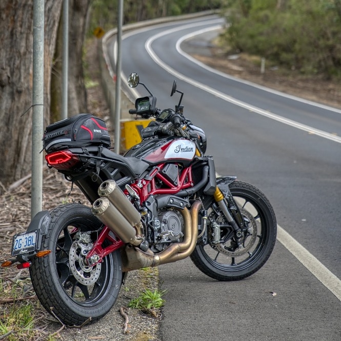 IndianMotorIND's tweet photo. A motorcycle on the road is worth two in the shed. #FTR1200S #ride #indianmotorycle #weekdaystyle https://t.co/sn1aKFBzyg
