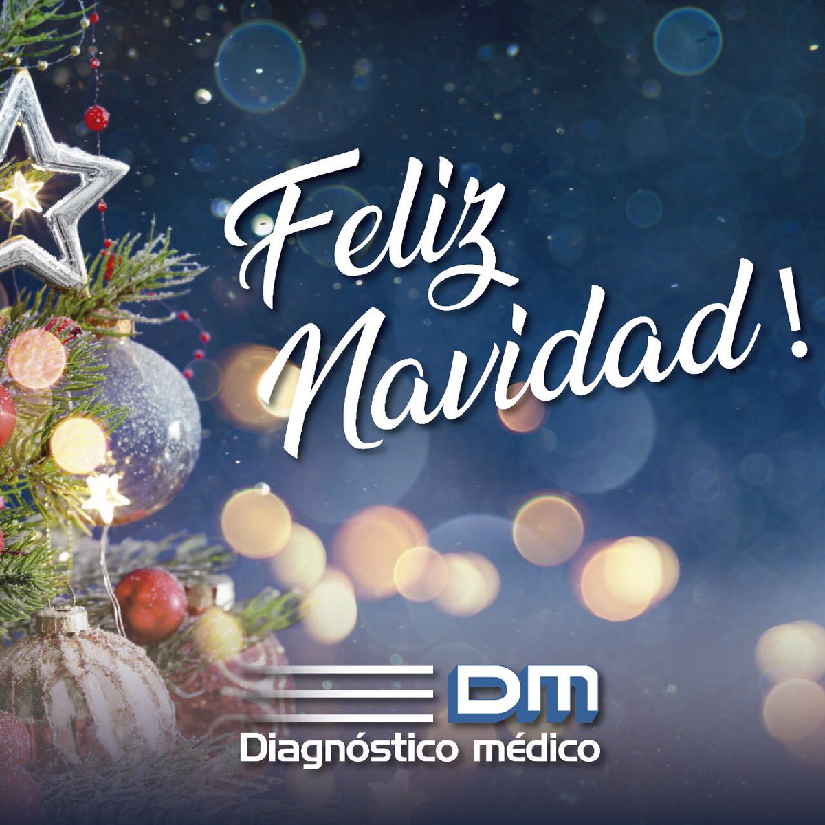 Diagnóstico Médico les desea feliz navidad!🎄🎅🏼✨