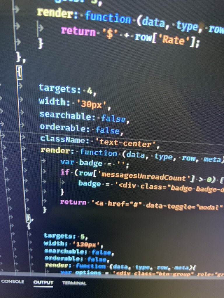 realKungLao's tweet image. DataTables className on columnDefs is a pure beauty! #datatables #jQuery #FrontEnd