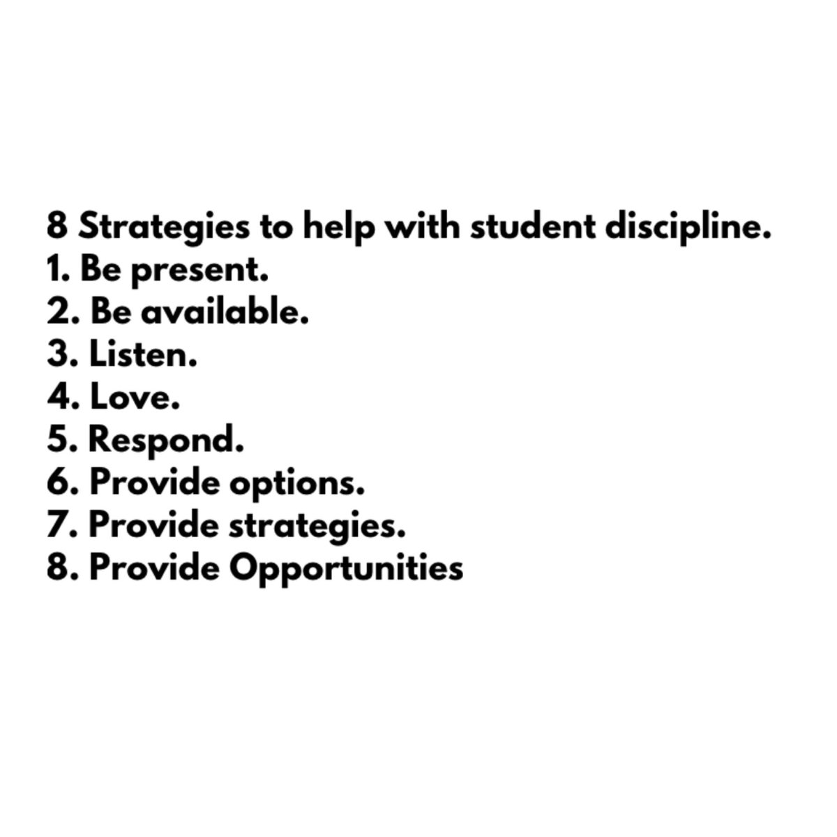 You cannot discipline trauma - student behavior is only one indicator of what is happening, its layered, it's emotional, it's experiential, its triggered, its reactionary - student's often only show us what they want to show us.