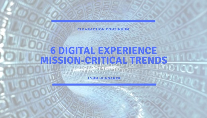clearaction's tweet photo. "The goal of #digital experience mgt is seamless, transparent &amp; frictionless integration &amp; optimization of customer touch-points" via @DeGregor #DX https://t.co/hhGh4872PK  #CX https://t.co/kvAQqRkvni