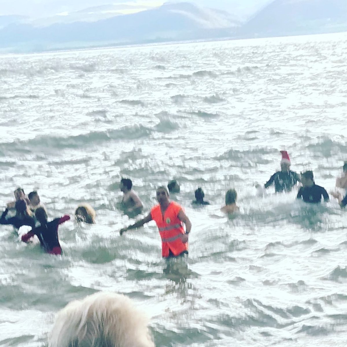 Well done to everyone who braved the @beaumarisboxingdayswim in aid of the Alaw Ward. Anglesey Events ltd (organisers of Beaumaris Food Festival Menai Food Festival, and Corwen Food Festival) will be matching the money raised for the Alaw Ward.