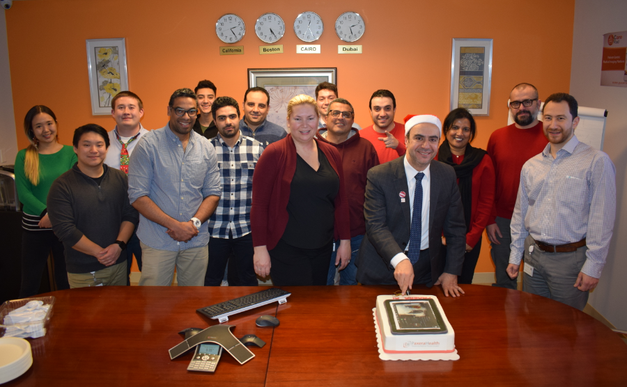 paxerahealth's tweet photo. #Paxerians know how to #celebrate in style... with a #PaxeraAI cake, no less!! We're already gearing up to make 2020 even better and look forward to more #success as a #team!
#happyholidays #merrychristmas #happynewyear #BostonOffice #PaxeraHealth #PaxeraPride #better_than_ever https://t.co/camieYesEa