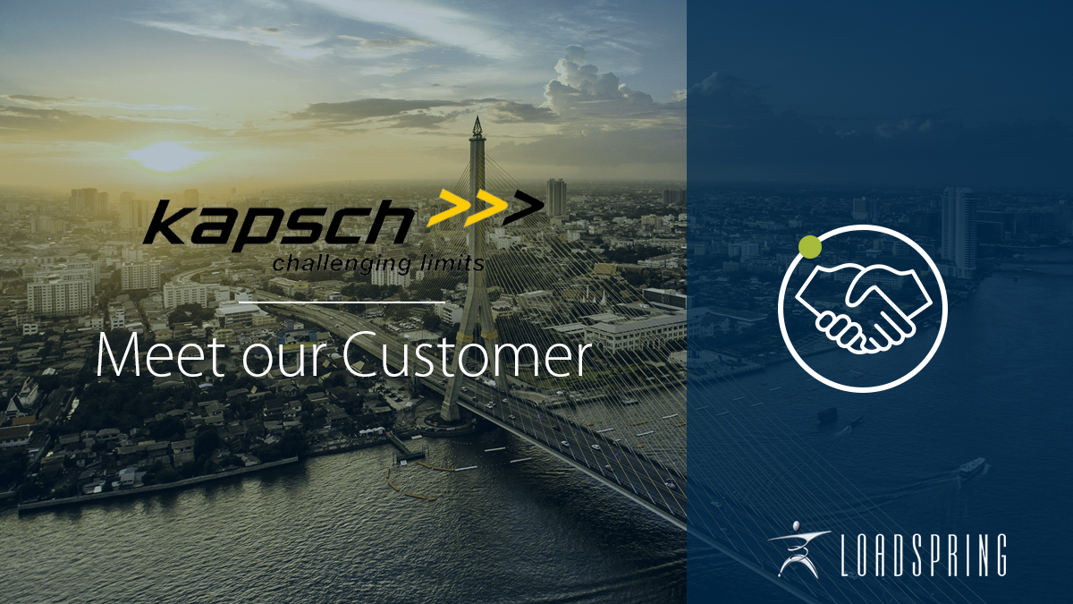 LoadSpring's tweet image. We&apos;ve done it again! @kapschnet, the expert in traffic management has signed a new contract with #LoadSpringSolutions. We&apos;re honored to help them create great results, together, with our #LOADSPRINGCLOUDPLATFORM 📷 @kapschnet