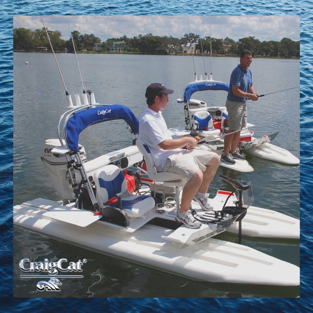 CraigCatOrlando's tweet photo. Fishing has never been more fun! On your very own CraigCat, you will be the closest you can be to water on a boat! Test drive one today!🎣
💻https://t.co/d6TxYbBTob
📞(407) 290-8778
#CraigCat #PowerBoat #Boats #BoatLife #FloridaBoats #BeachLife #Fshing https://t.co/RprXpQUqUZ