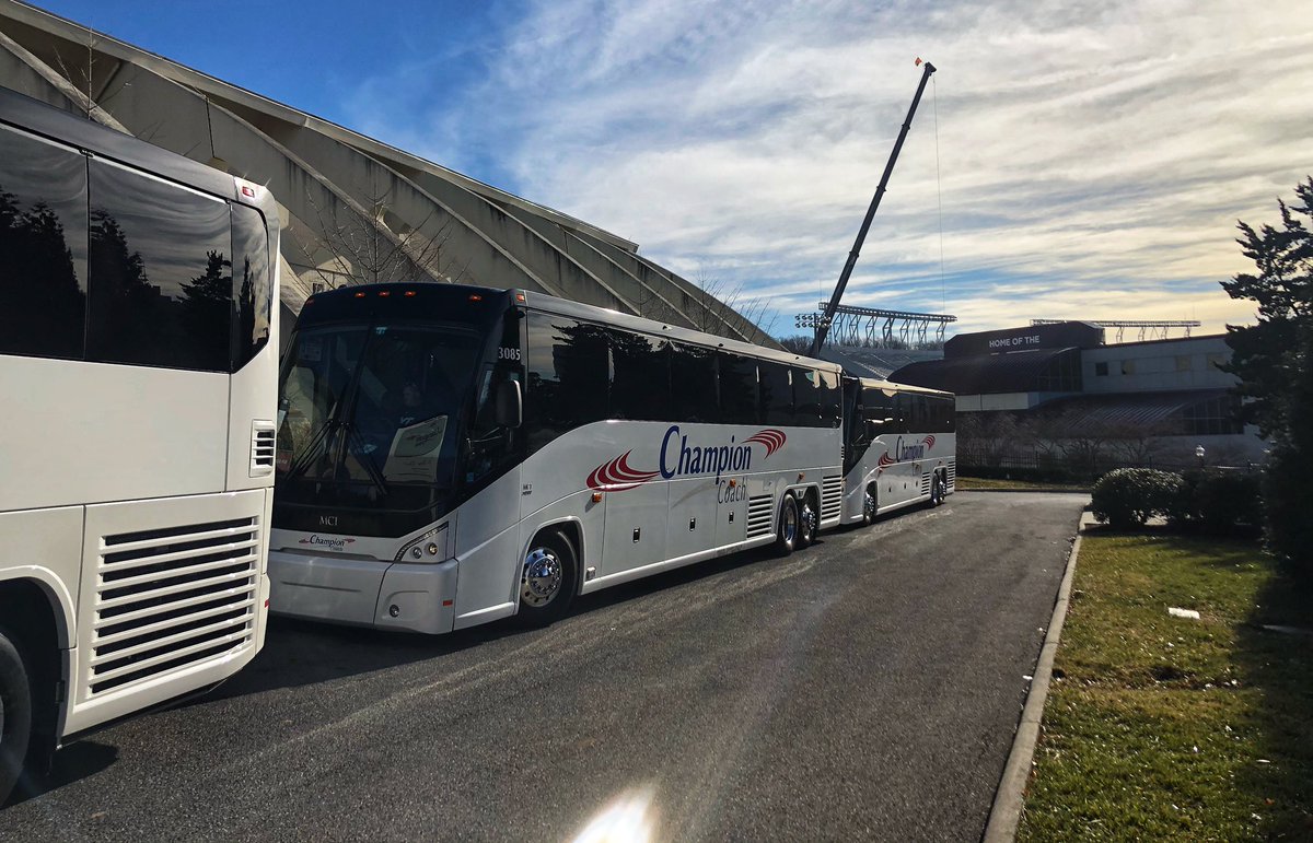 Ready to roll 🚎 

Loaded up &amp; heading to Charlotte

#Hokies 🦃 | #27Straight 🎳