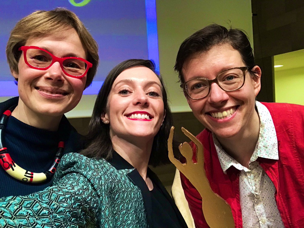 WiMLDS_Paris's tweet photo. 🏆 We won the "Science &amp; Research" award during the #WITChallenge https://t.co/ayCwhsBi6K https://t.co/9CD9nhZ63D