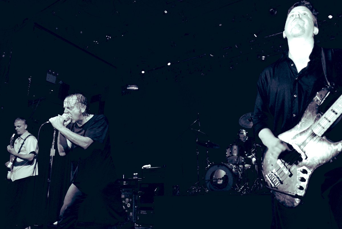 SpandauGoulet's tweet photo. ‘Bout 60 hours until @thejesuslizard begins crooning its sensitive #rocknroll standards at #nashville’s @MMusicWorks. In the meantime let’s #TBT to the Fillmore at Irving Plaza on 11/16/09. Photos by Dan M Parker. #davidyow #davidwmsims #duanedenison #macmcneilly https://t.co/MwMPCIC8Jm