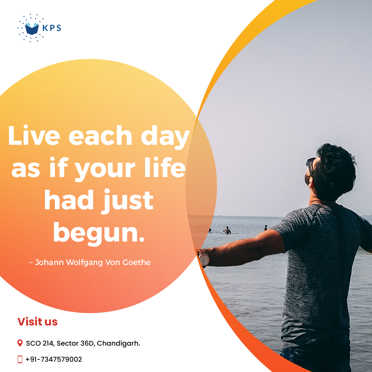 KPSIAS's tweet photo. "Whatever you can do, or dream you can, begin it. Live each day as if your life had just begun."

@JohannWolfgangvonGoethe https://t.co/JDB0iKk4ue