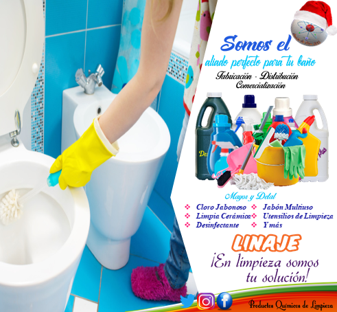 LinajedDios2013's tweet photo. ¡Somos el aliado perfecto para tu baño! ¡#Linaje en #limpieza somos tu #solución!
#CloroJabonoso
#LimpiaCerámica
#Desinfectante
#JabónMultiuso
#UtensiliosdeLimpieza
Y más
#felizjueves
#jueves
#navidad
#diciembre
#fabricacion #distribucion #comercializacion al #mayor y #detal https://t.co/eagm4VdOgF