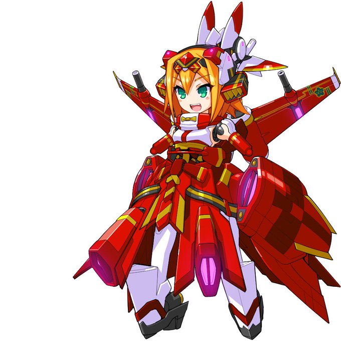 腰にでかいサイドスラスターつけるの好きねぇ
#メカむす 