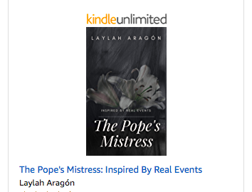 #1 New Release: The Pope's Mistress by Laylah Aragón -> amazon.com/Popes-Mistress…