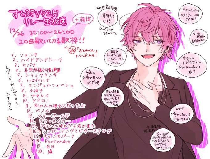 すとぷり72時間リレー生放送レポ のtwitter漫画作品 人気順