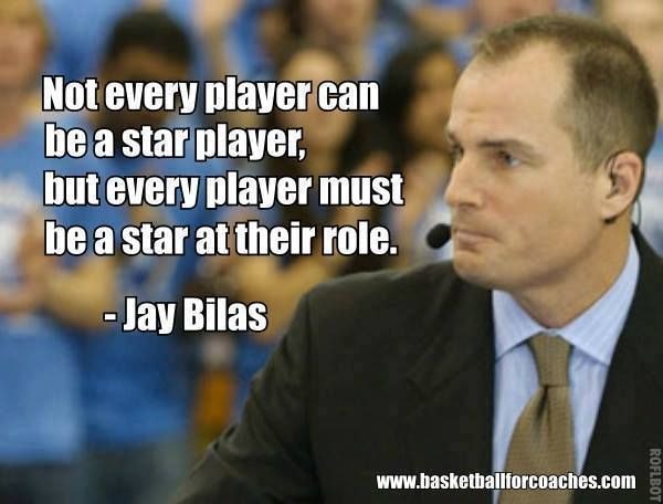 PLAYERS:  You might not be THE star player, but you can certainly be a STAR at playing the role your team needs.