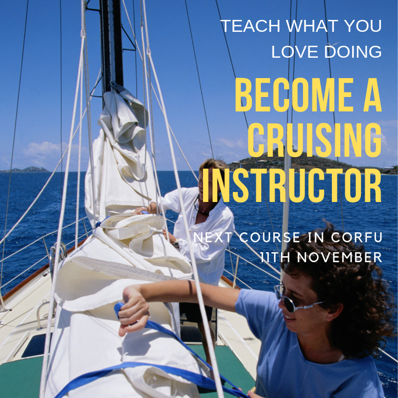 corfuseaschool's tweet photo. Do you love sailing enough to want to share your knowledge? We are running a 5-day RYA Cruising Instructors Course for experience Yachtmasters. Work all over the world instructing sailing and getting paid...https://t.co/63GW2jug9J #cruisinginstructor https://t.co/ZLBgY7Uko3