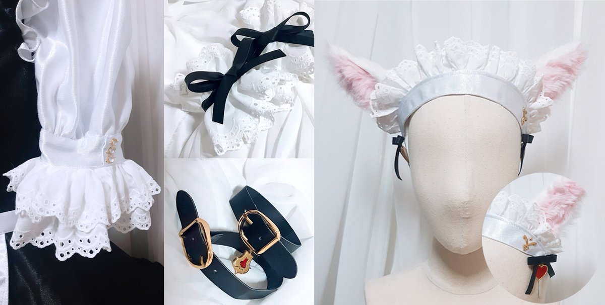 ASASD0130's tweet image. 파이널판타지14 - 메이드복의상세트💖

코스프레의상 제작하였습니다.
작은 소품류 디자인에 많이 신경썼습니다 
프릴을 풍성하게 잡아주고, 패티코트와 흰 속스커트를 일체형으로 작업해 여러겹임에도 편하게 착용이 가능합니다 

#니오샵 #게임 #코스프레 #코스옷 #코스프레의상제작 #FF14 #메이드복