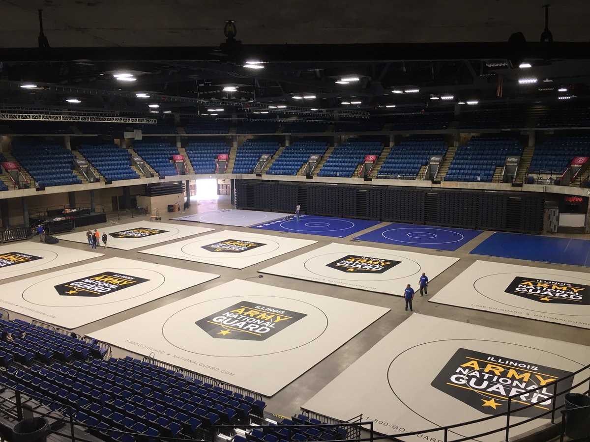 Set up has begun for the 2019 ABE’s Rumble