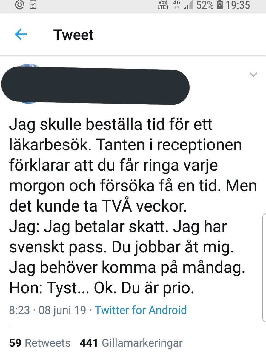 Saker som inte hänt tweet media