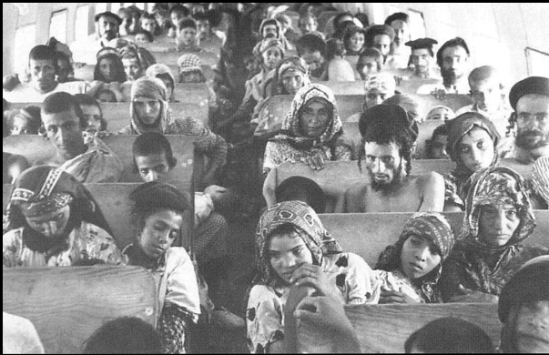 In 1948 the Israelis launched Operation Magic Carpet. Aided by British & American plans, they airlifted 47,000 Jews from Yemen, 1,500 from Aden, 2,000 from Saudi Arabia, and 200 from the Horn of Africa to Israel