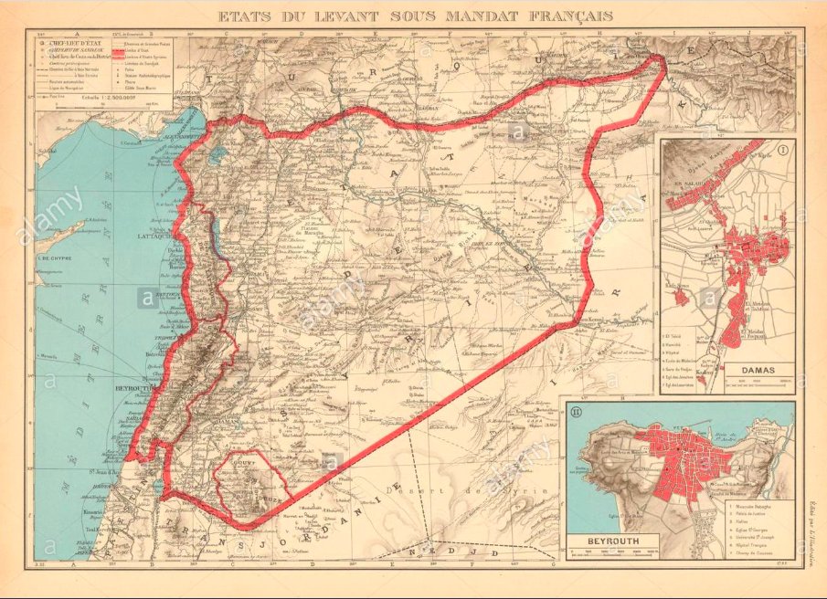 After WW1, Syria was a mandate under France. In the 1930s and 40s, rising anti-semitism caused many Syrian Jews to emigrate. Between 1942 and 1947 4,500 Jews from Syria and Lebanon emigrated to Palestine