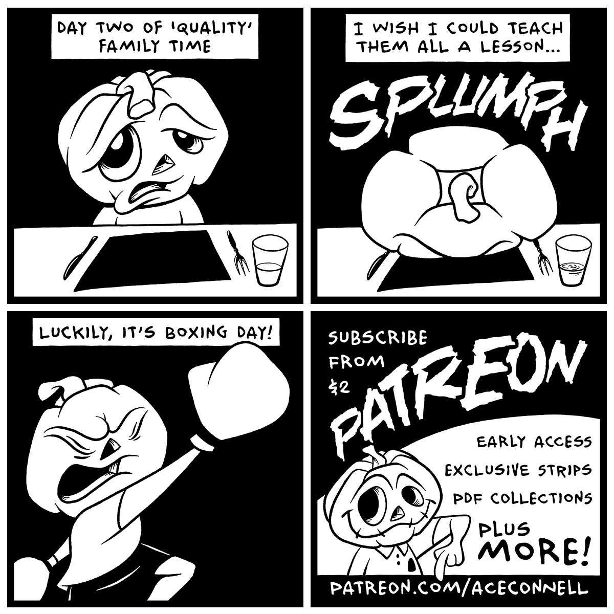 tikipopink's tweet photo. Anyone fed up of playing happy families yet? 😂
​
​ ​ #funnycomic #webcomic #webcomics #webcomicartist #jackofallgrades #artist #funnycomics #comedy #funnycomicstrips #funnycomicstrip #comicstrip #comicstrips #comedycomic #spookycomic #jackolantern https://t.co/pHr3htnGDU